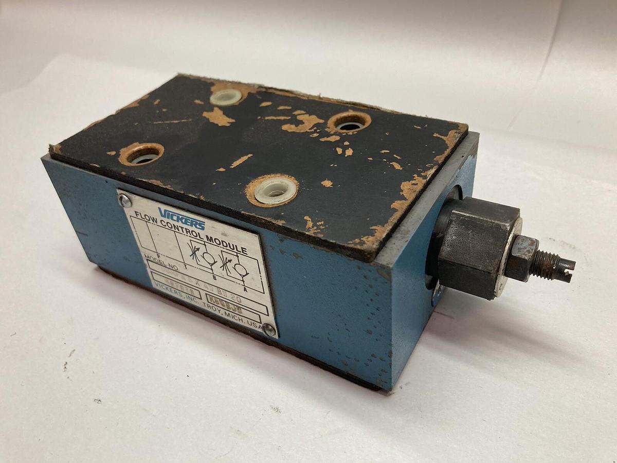 Used Vickers,DGMFN-5-X-AW-BW-20,Flow Control Valve