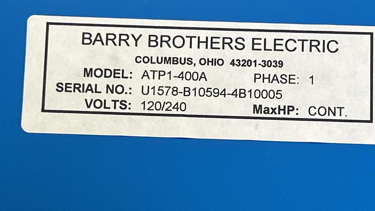 ATP CONTROL SYSTEM,ATP1-400A,ENCLOSURE W/ CIRCUIT BOARD