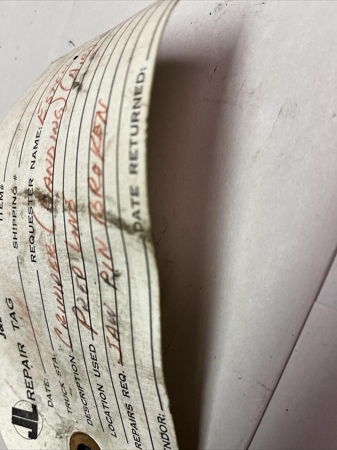 Used Rapz,PHDS-114,Pneumatic 1-1/4" Strapping Sealer Crimper See Desc