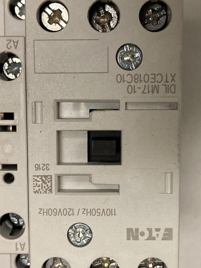 Used Eaton,XTCE018C10T,Contactor 24VAC