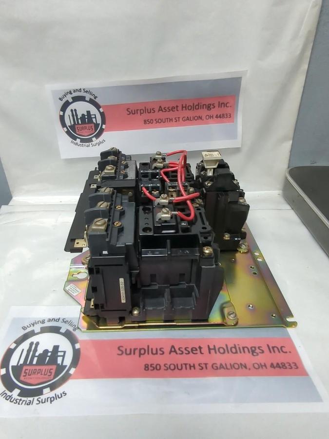 Used ALLEN BRADLEY,505-AOD,REVERSING STARTER SER C SIZE 0 18 AMP PRE-OWNED