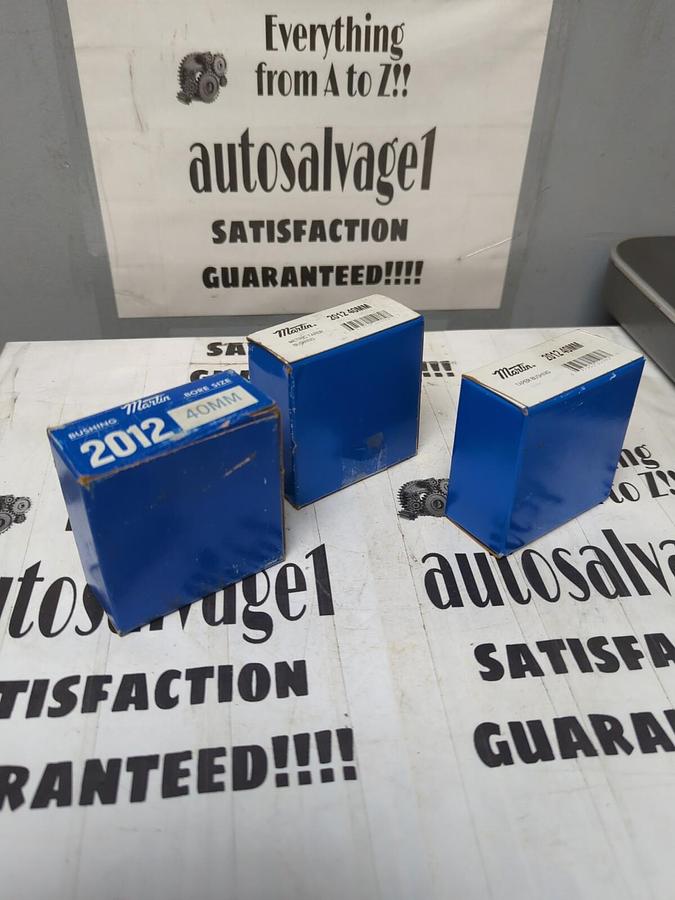 MARTIN,2012,40MM METRIC TAPER BUSHINGS LOT OF 3 NEW