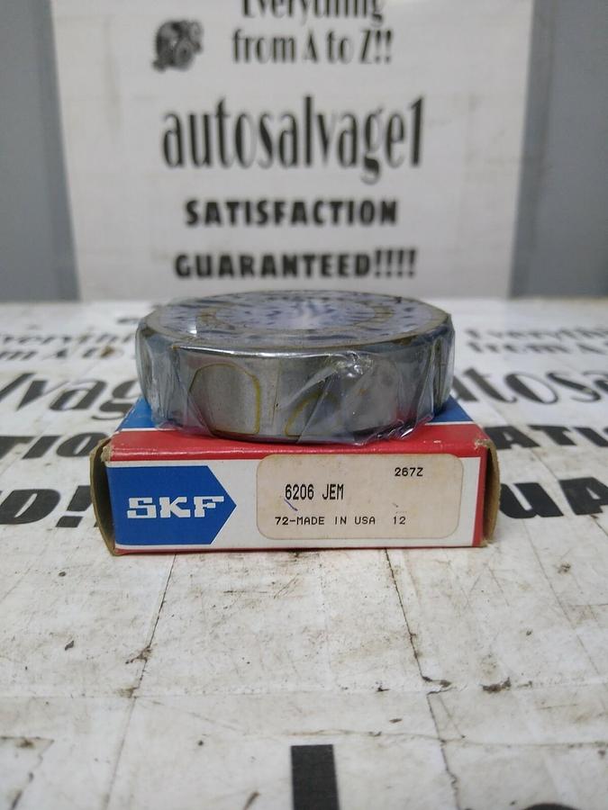 SKF,6206-JEM,DEEP GROOVE BALL BEARING NOS