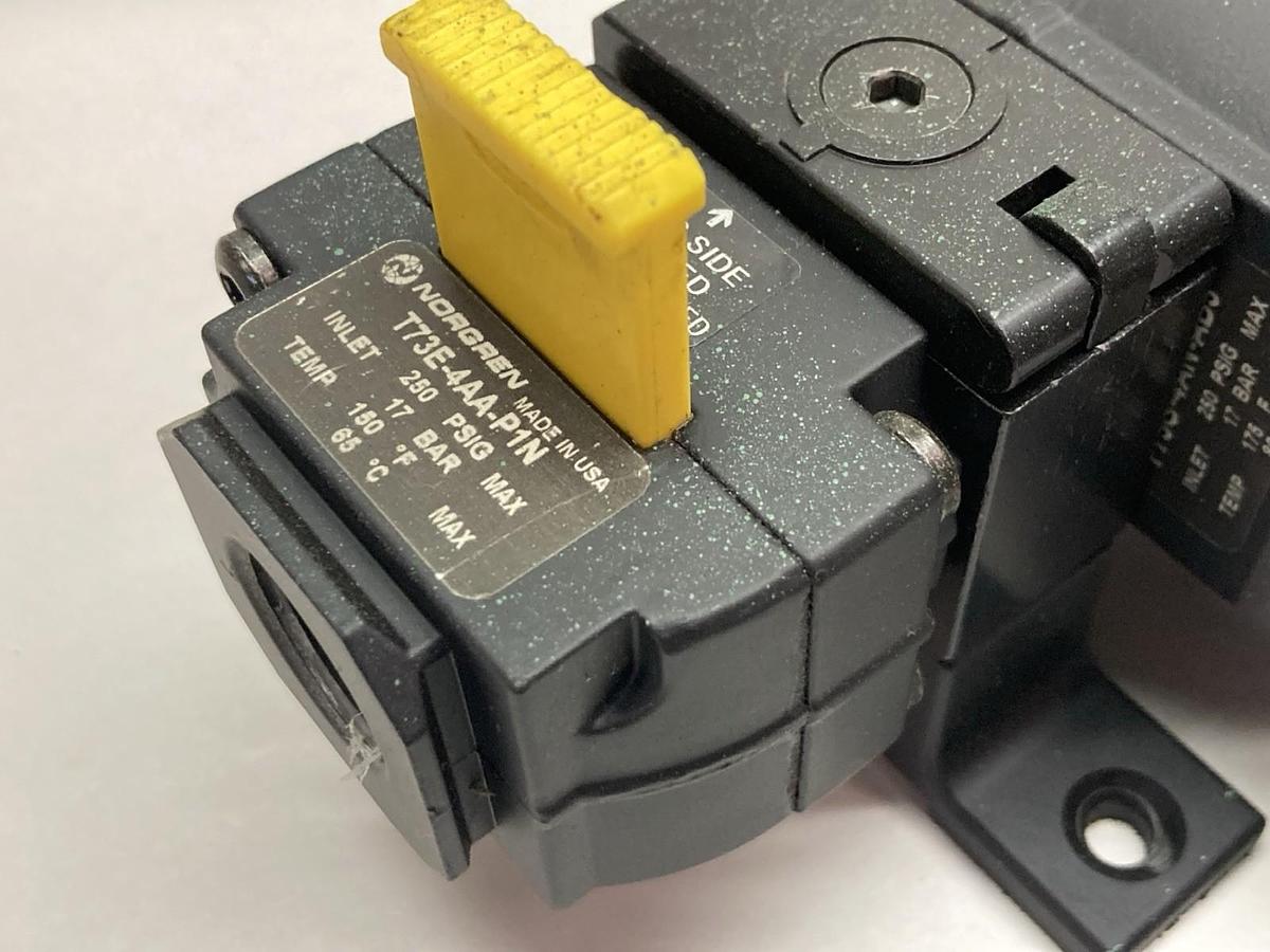 Used Norgren,l73M-4AP-QDN,Lubricator w/T73E-4AA-P1N