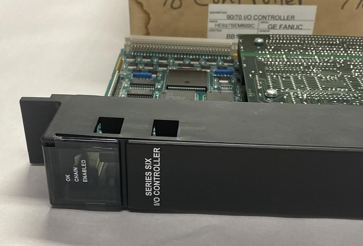 Used HORNER GE Fanuc,HE697BEM600C,SERIES SIX I/O CONTROLLER NEW