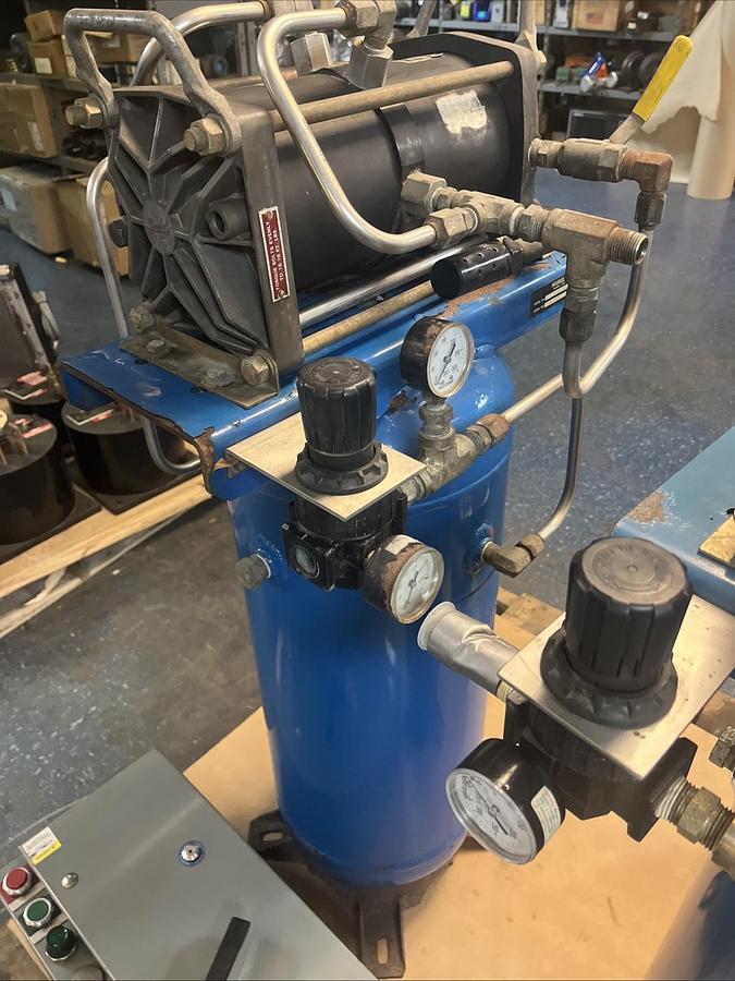 Used HASKEL ,AAD-2-VT15-250,AIR AMPLIFIER