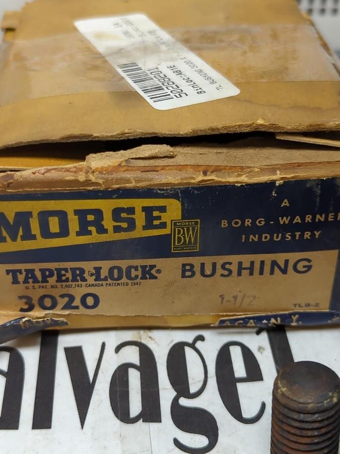 MORSE,3020 1-1/2,TAPER-LOCK BUSHING NOS