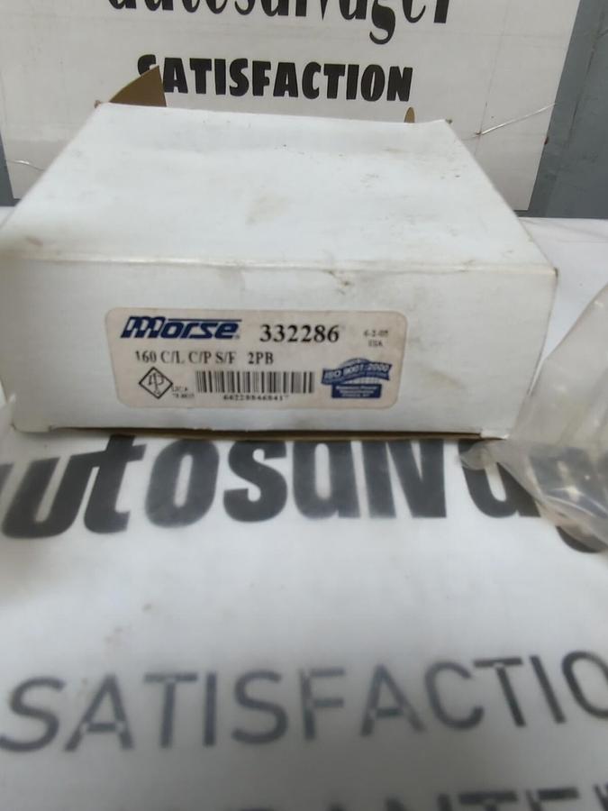 MORSE,332286,160 C/L C/P S/F 2INCH ROLLER CHAIN LINK  2-PCS NEW