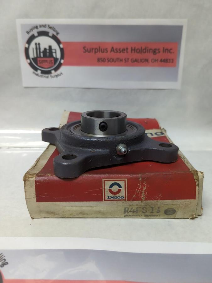 NDH,R4FS-1-1/2,FLANGE MOUNT BEARING 1-1/2 INCH BORE NOS