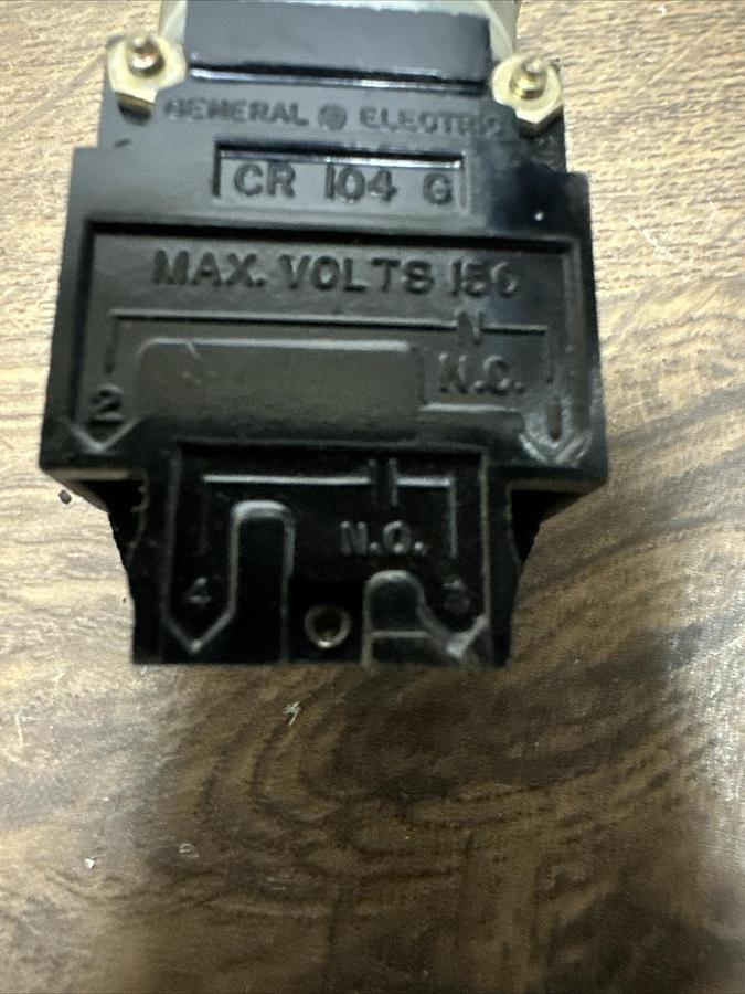 Used GE,CR104G,Pushbutton
