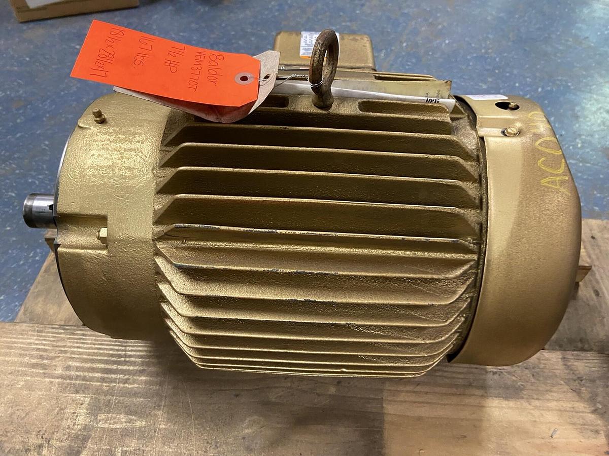 Baldor,VEM3770T,7.5Hp SUPER E MOTOR 213TC 1770RPM 230/460V NOS