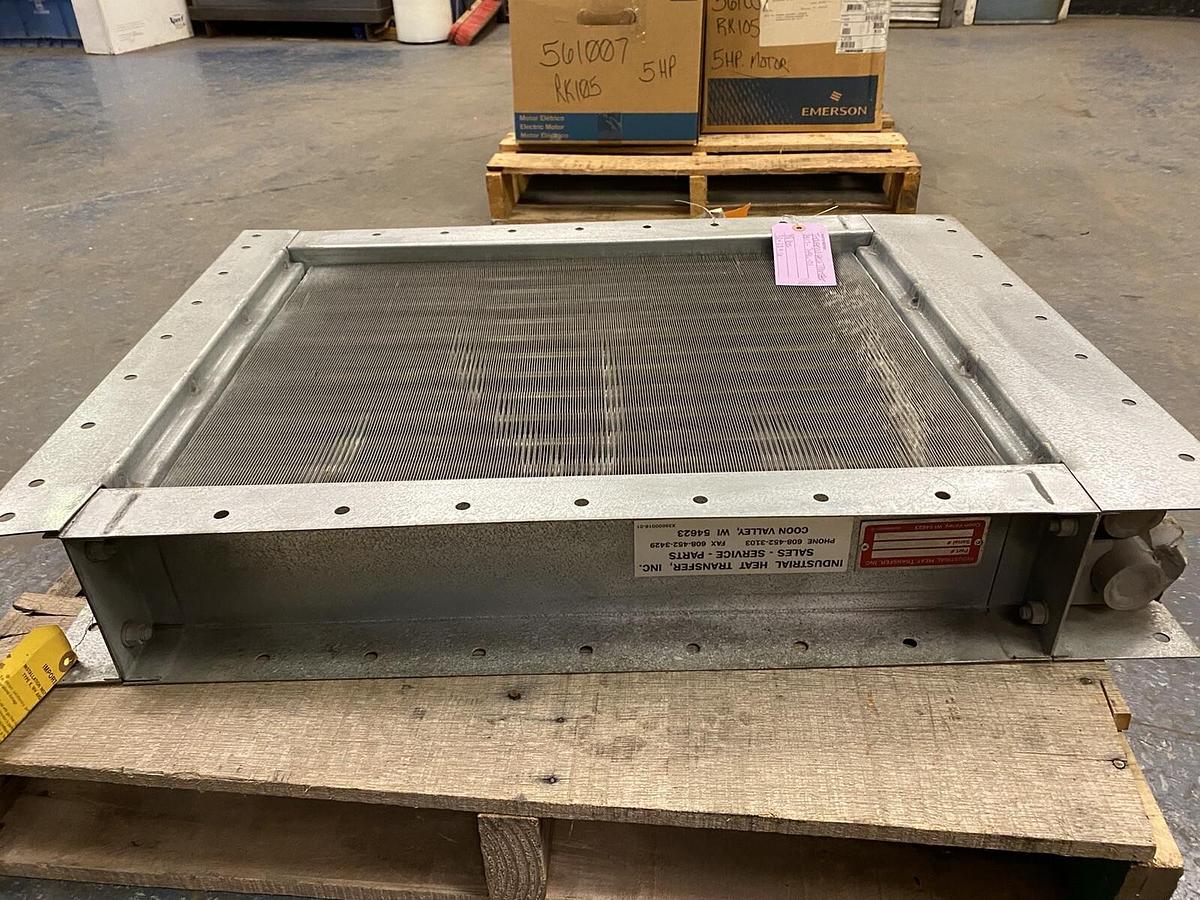 Industrial Heat Transfer,231-7496-01,Heat Exchanger 1-1/4 NPT 32inx22.5inx5in