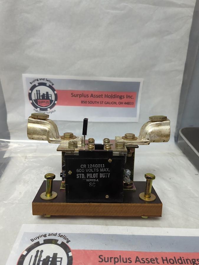 GE,CR124G011,OVERLOAD RELAY SERIES A 600V MISSING BOX NOS