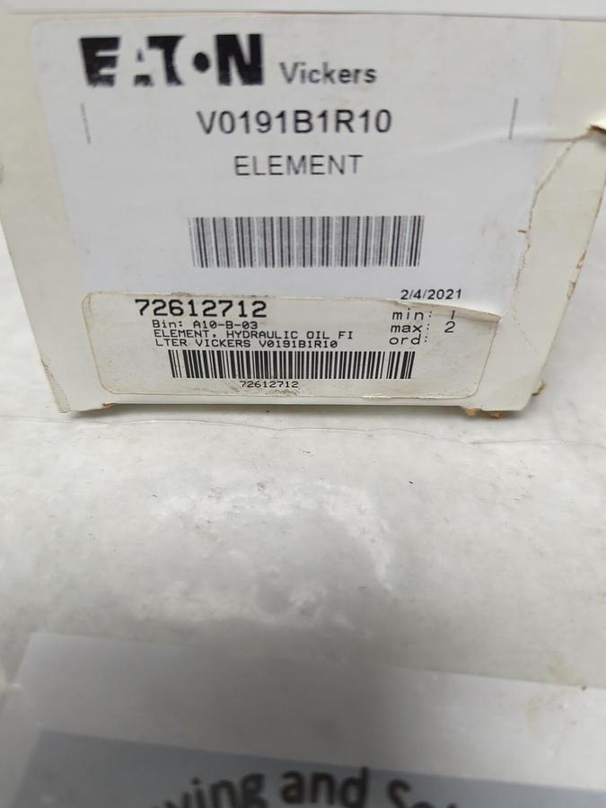 EATON VICKERS,V0191B1R10,HYDRAULIC FILTER NOS