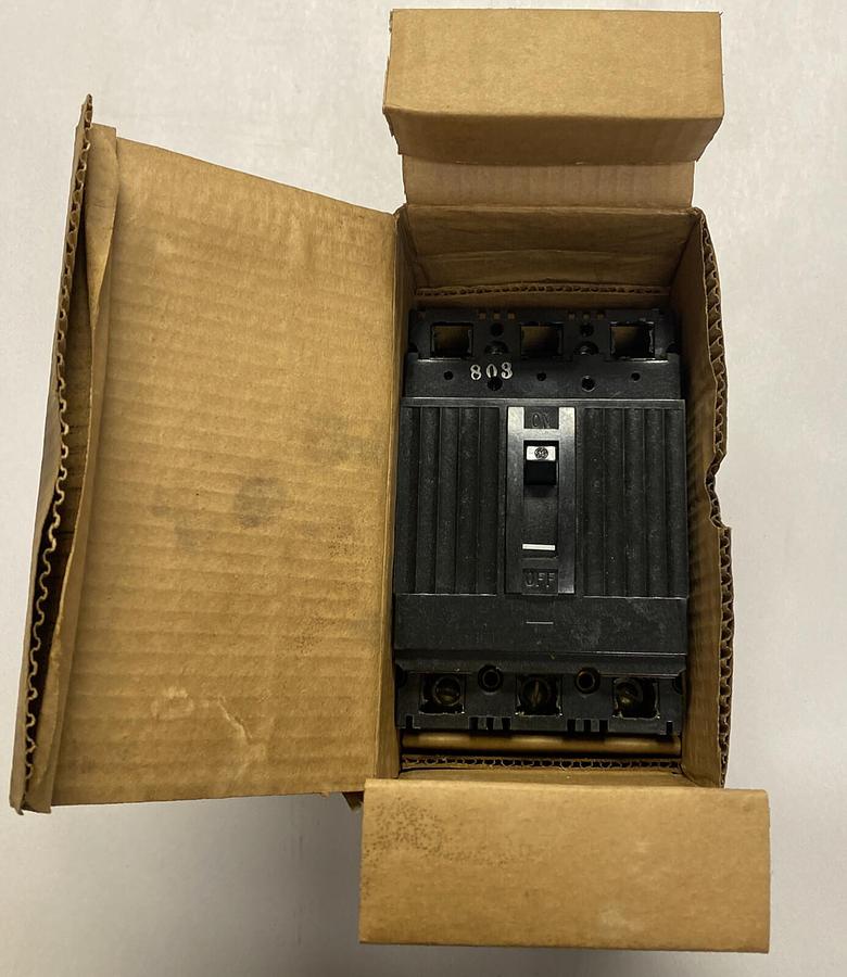 Used GENERAL ELECTRIC,TEF134015,CIRCUIT BREAKER 15A 3P 480V NEW