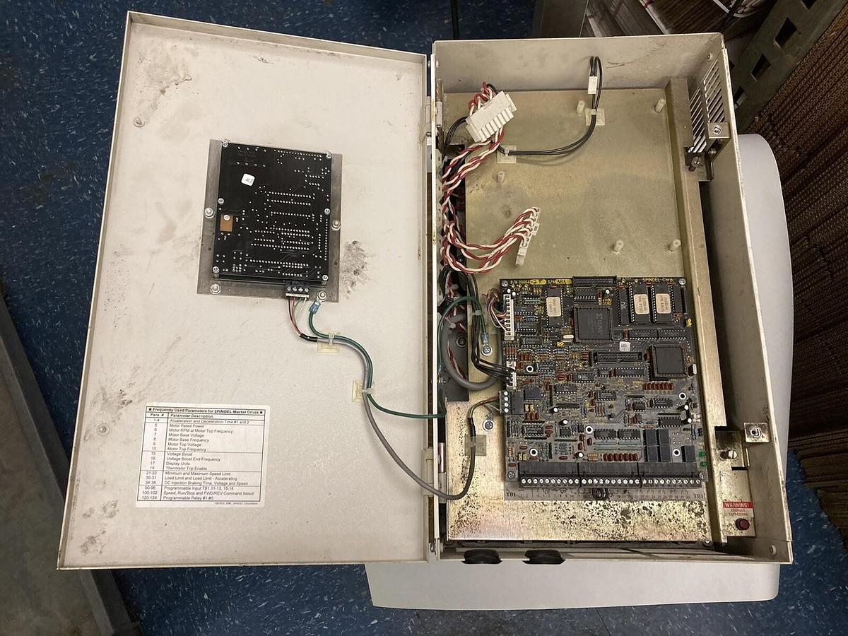 Used Spindel Master,50086-0 4V018A-M,3-Phase ADJ Frequency AC Drive 18A 460V 14.0HP