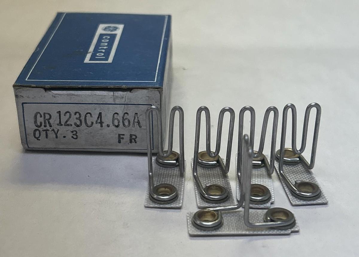 GENERAL ELECTRIC,CR123C4.66A,THERMAL OVERLOAD HEATER ELEMENT LOT OF 5 NOS