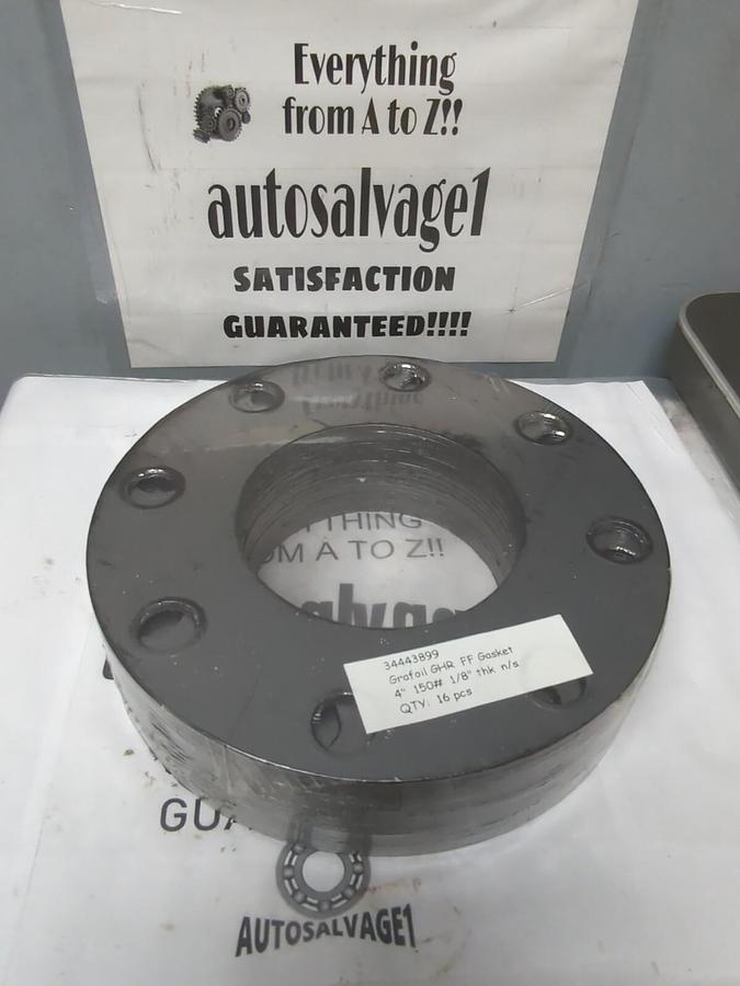 GRAFOIL GASKET,34443899,GHR FF GASKET 4 INCH X 1/8 THICK PACK OF 16 PCS