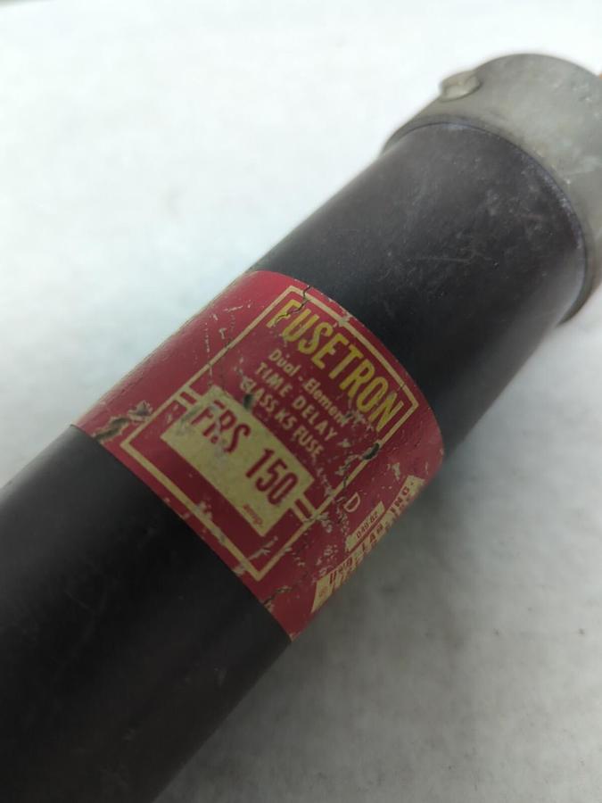 Used COOPER BUSSMANN,FRS150,FUSETRON 150 AMP FUSE PRE-OWNED
