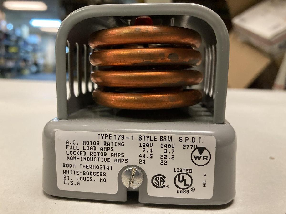 White-Rodgers,Type 179-1 Style B3M,Thermostat