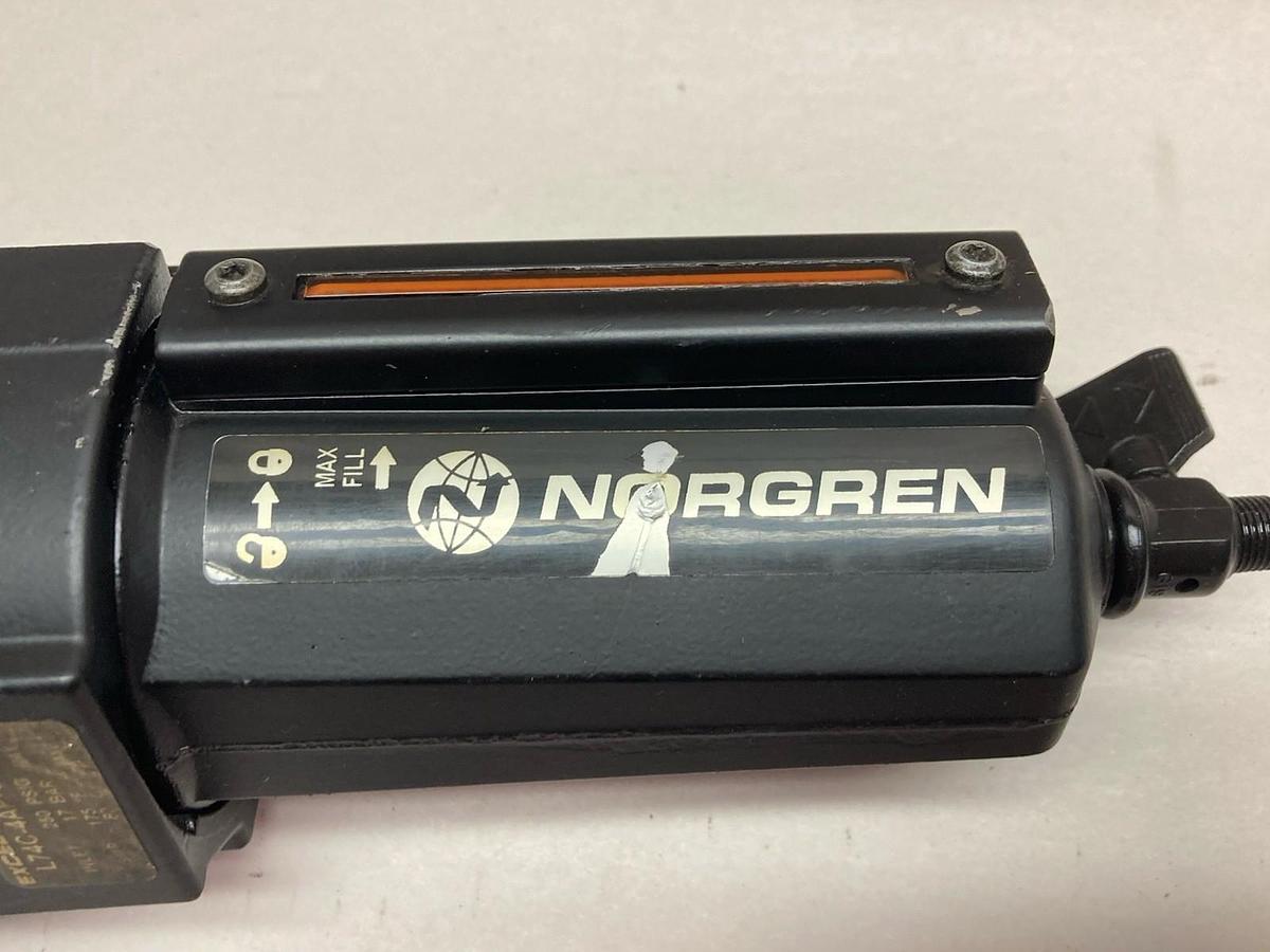 Used Norgren,L74C-4AP-QDN,Lubricator 1/2 Inch Port 250PSIG 17 Bar