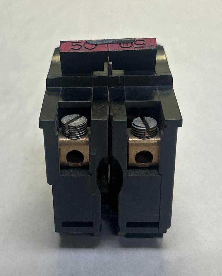Used FEDERAL PACIFIC,NA250NI,CIRCUIT BREAKER 50A 120/240V 2P