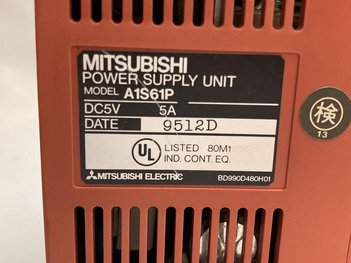 Mitsubishi,A1S61P,Power Supply Unit DC5V 5A