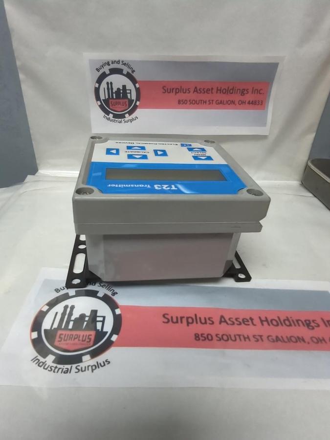 ELECTRO-CHEMICAL DEVICES,T23-PH/MA-PID-SP-AC-UM,T23 TRANSMITTER NOS