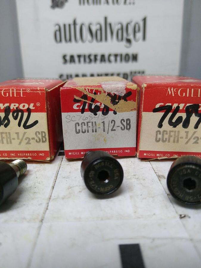 McGill,CCFH-1/2-SB,Cam Follower Lot of 3 NOS