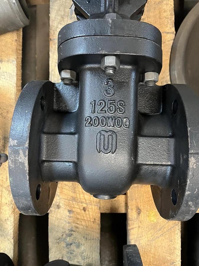 MILWAUKEE,2885A,IBBM 3" GATE VALVE 125S 200 WOG