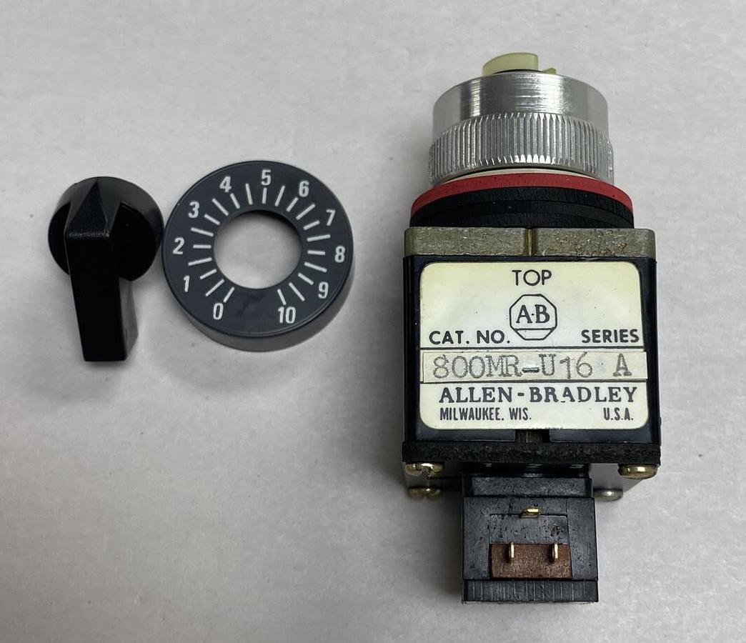 Allen-Bradley,800MR-U16,Potentiometer Operators and Complete Unit NOS