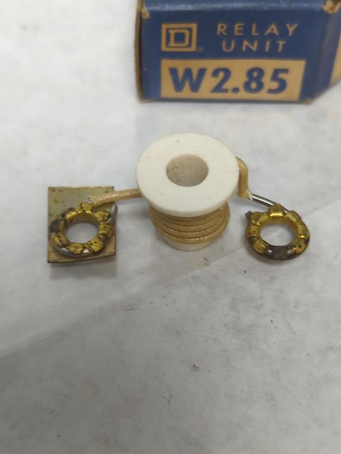 SQUARE D,W 2.85,THERMAL OVERLOAD RELAY HEATER ELEMENT LOT OF 2 NOS