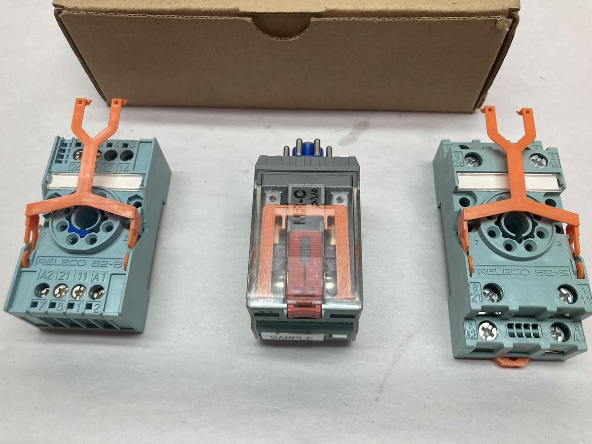 Releco,C2-A20X,Relay 24V w/ S2-B and S2-S