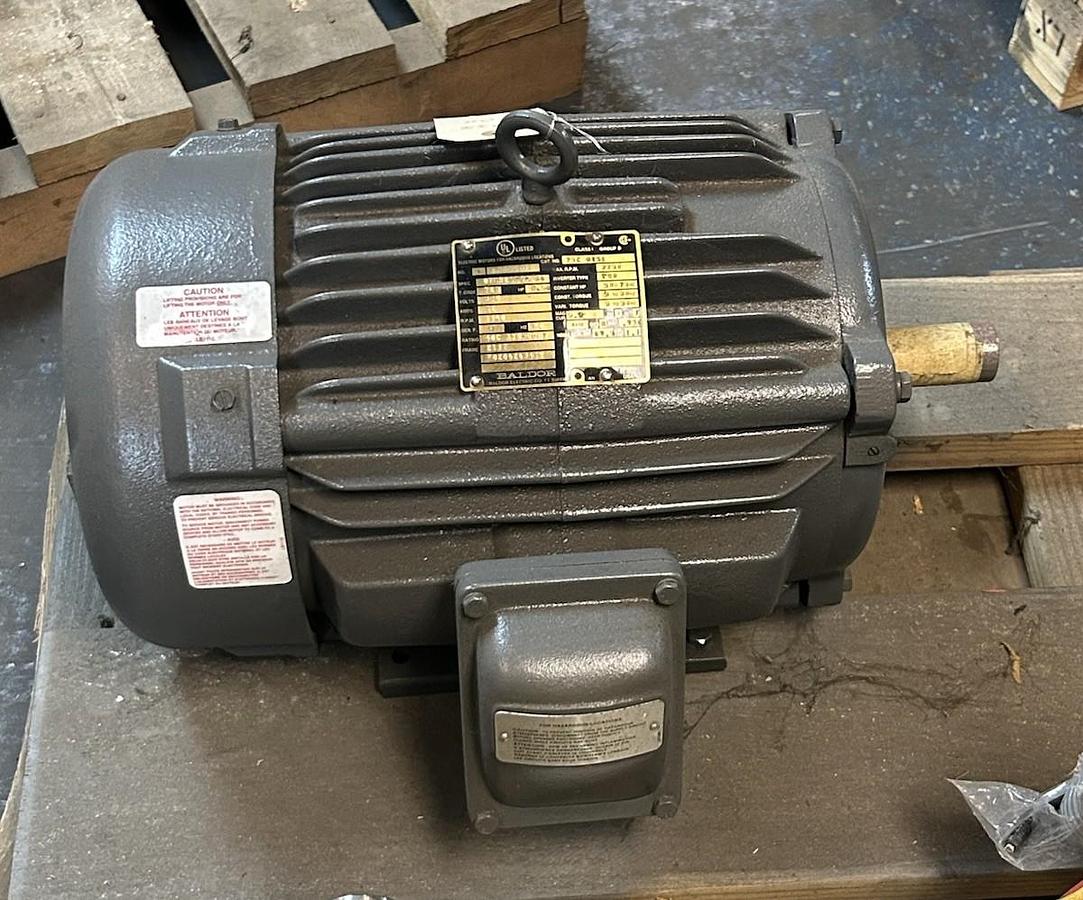 BALDOR,07H521W492G1,MOTOR 7.5HP 380V 1460/2250RPM 3PH 213T FRAME