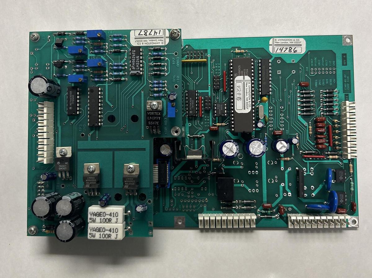 Used D. LIVINGSTON & CO,14786,PC CIRCUIT BOARD
