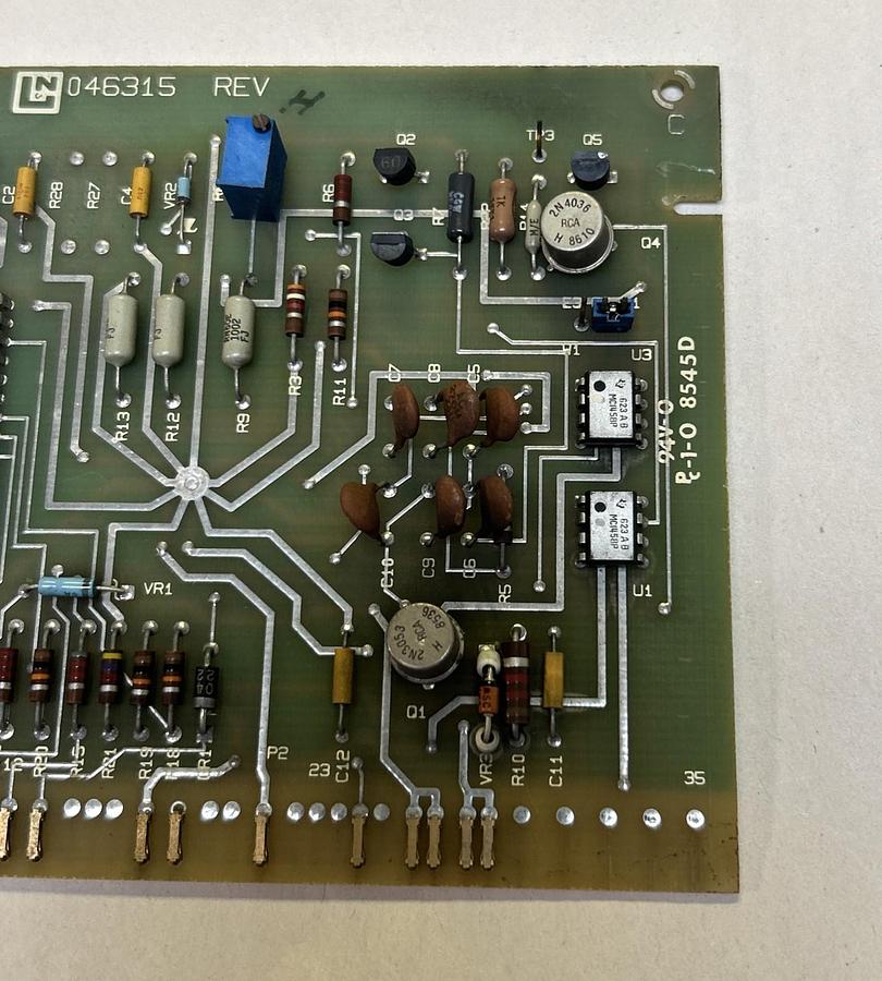 Used LEEDS & NORTHRUP,046315,CIRCUIT BOARD