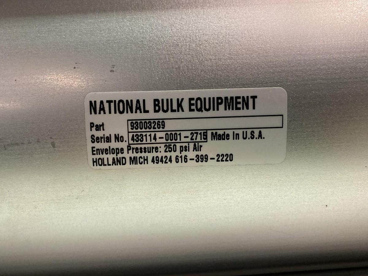 National Bulk Equipment,930003269.Pneumatic Cylinder 250 PSI
