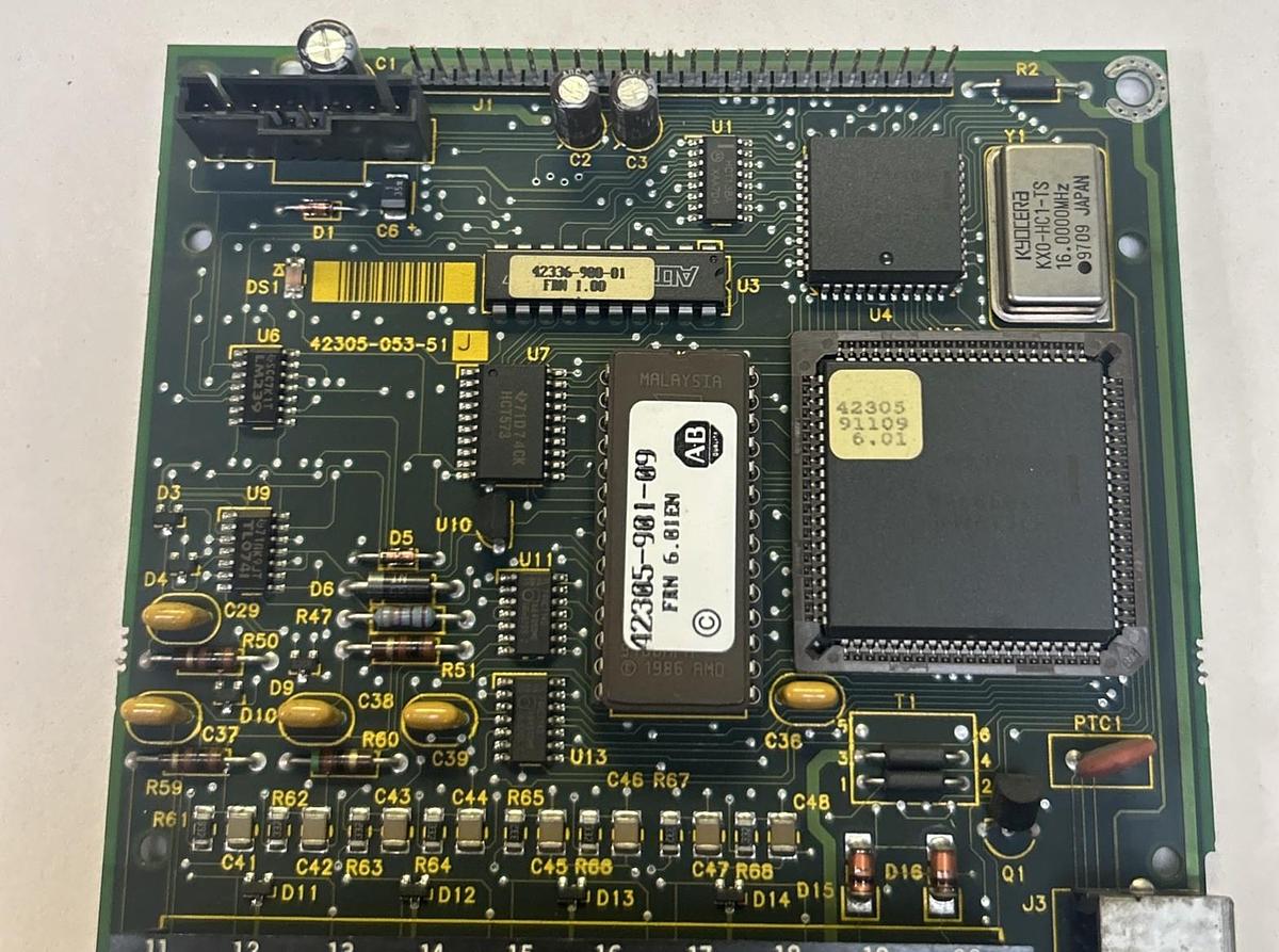Used ALLEN BRADLEY,42305-053-51,DRIVE CONTROL BOARD