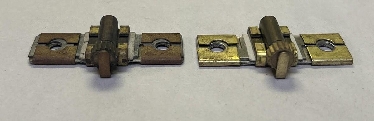 Used SQUARE D,B15.5,THERMAL OVERLOAD HEATER ELEMENT LOT OF 2