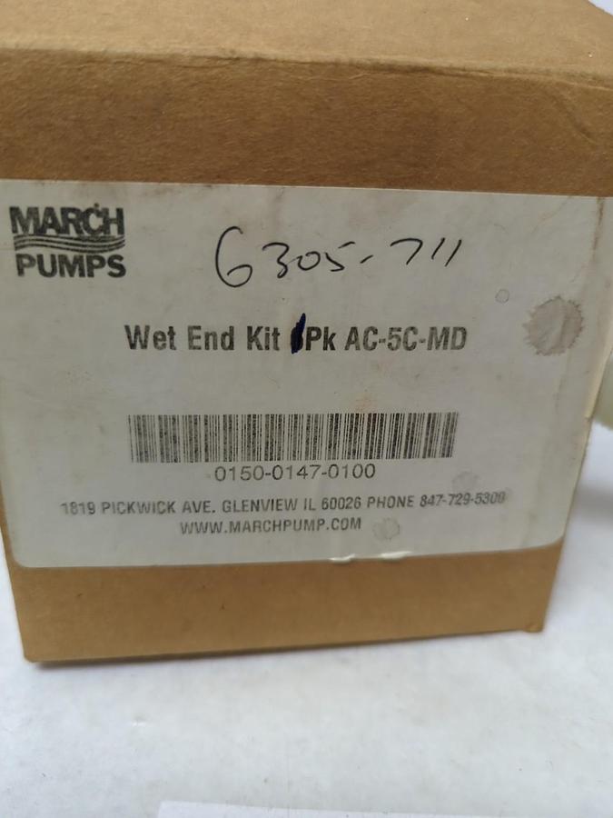 MARCH PUMPS,0150-0147-0100,WET END KIT 1PK AC-5C-MD NOS