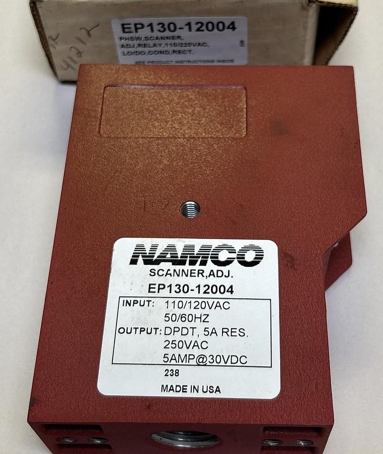 Used NAMCO,EP130-12004,PHOTO ELECTRIC SAFETY RELAY NOS