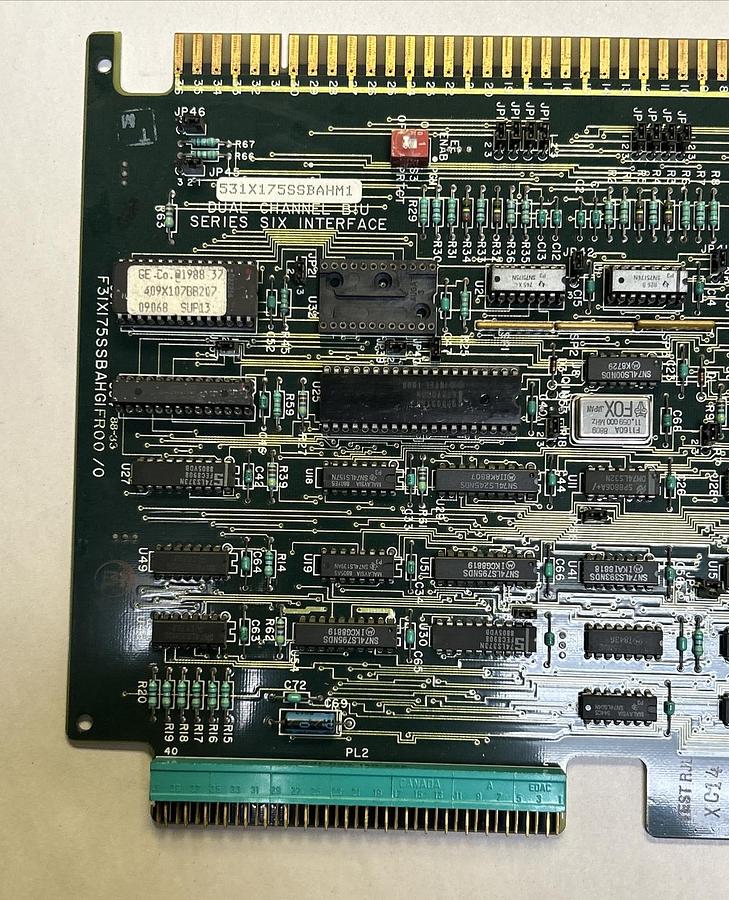Used GENERAL ELECTRIC,531X175SSBAHM1,INTERFACE BOARD
