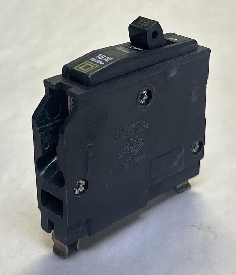 Used SQUARE D.QO115,CIRCUIT BREAKER 15A 120/240V 1P