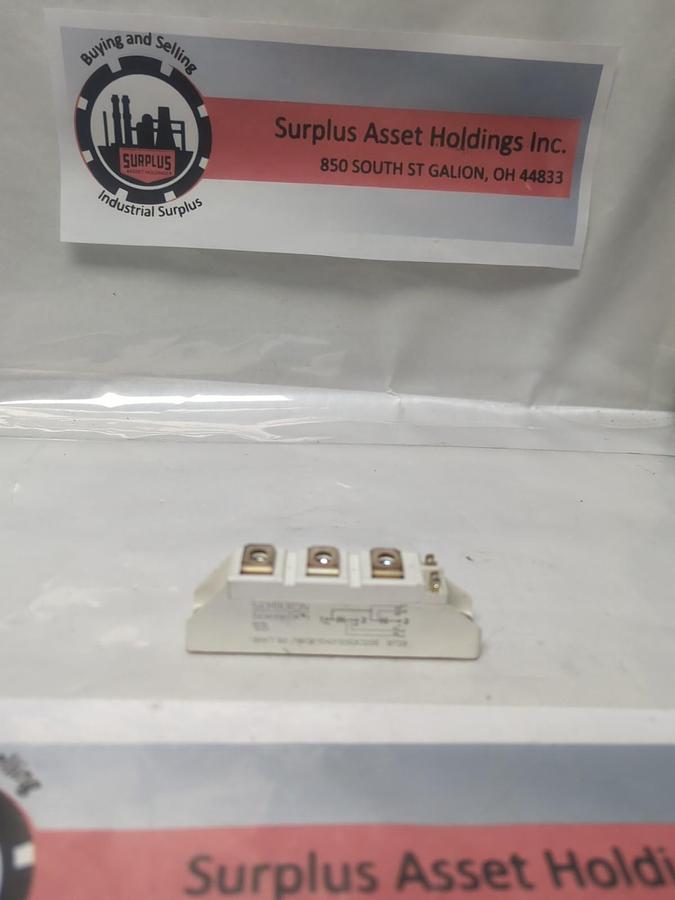 Used SIMIKRON,9728,SEMIPACK THYRISTOR SKKT 92/16GE104X125DC056 PRE-OWNED