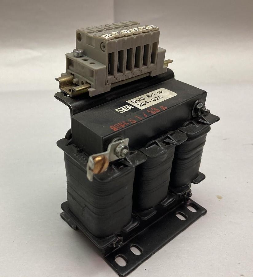 Used SBA,Type DWD Art Nr 204-026,Transformer