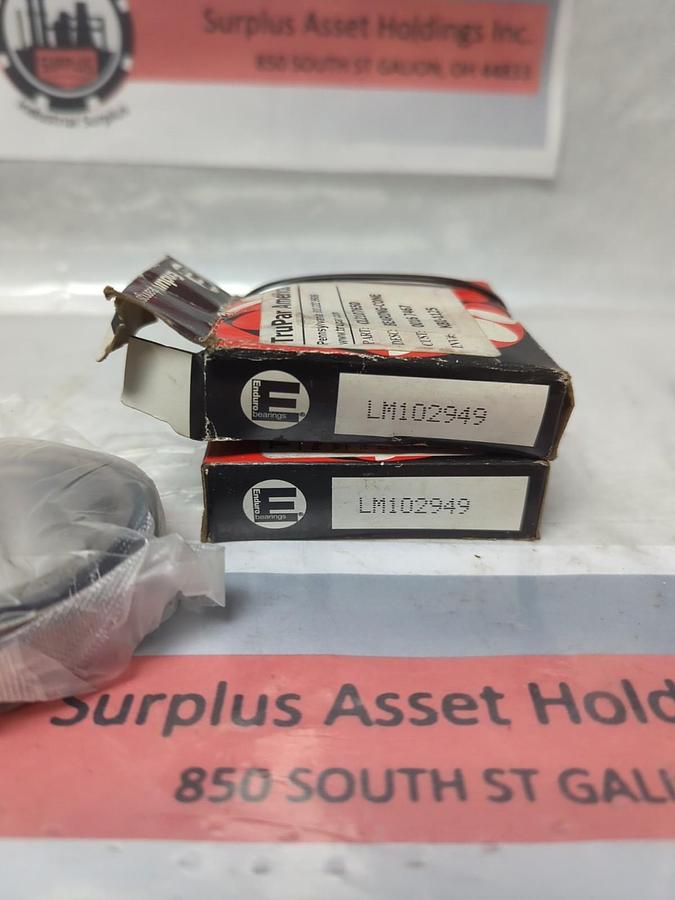 ENDORO,LM102949,ROLLER BEARING CONE LOT OF 2 NOS