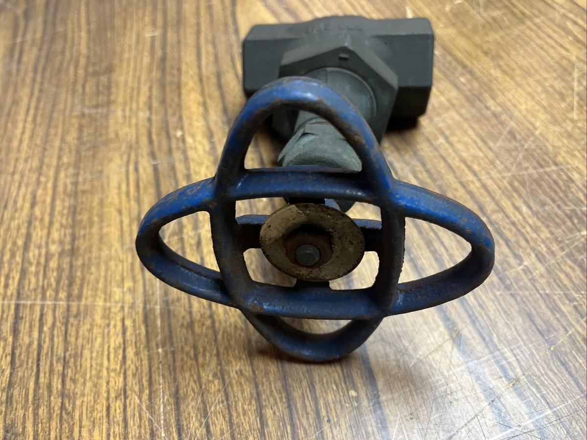 Used NIBCO,1",BRASS GATE VALVE 300 SWP 600 WOG