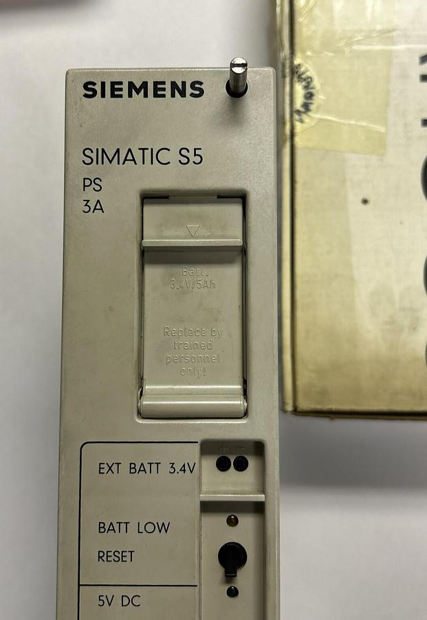 Used SIEMENS,6ES5951-7LB14,POWER SUPPLY UNIT