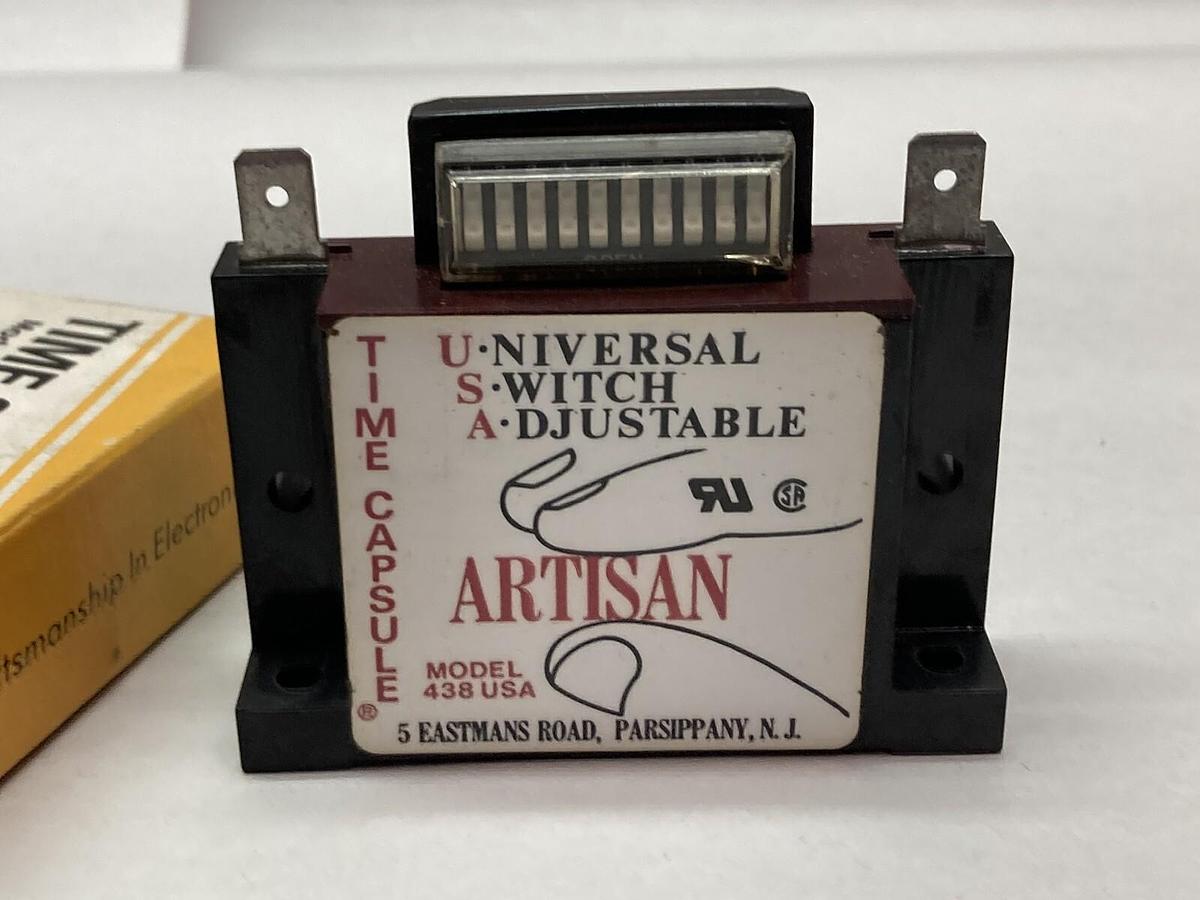Used Artisan Controls,438 USA,Solid State Interval Timer