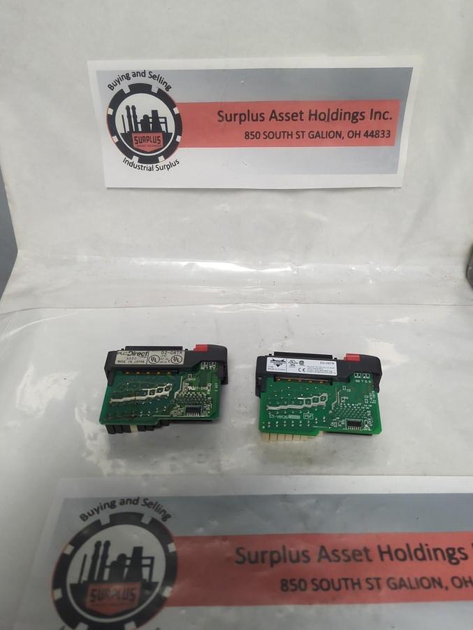 Used AUTOMATION DIRECT,D2-08TR,OUTPUT RELAY MODULE LOT OF 2 PRE-OWNED